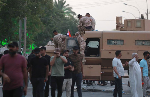 Irak’taki karşılıklı sokak protestoları sona erdi