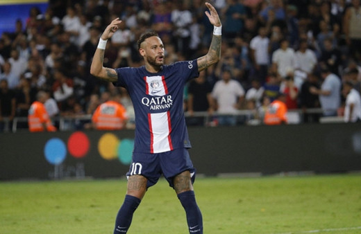 Fransa'da Süper Kupa'nın 11. kez sahibi oldu yıldızlar sahne aldı PSG coştu