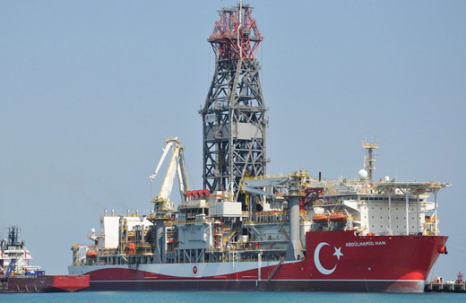 Abdülhamid Han sondaj gemisi hidrokarbon arama görevine hazır