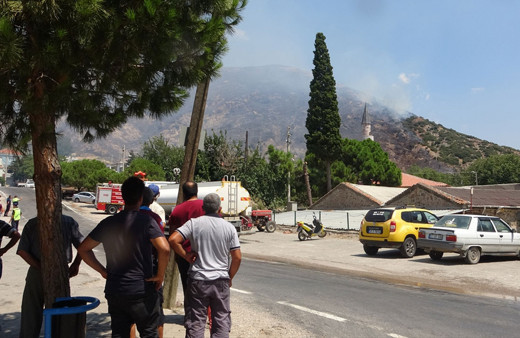 Hatay Antakya’da bir iş yerinde yangın çıktı