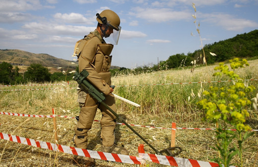 Ermenistan'ın döşediği mayınlar, Karabağ'daki en büyük sorun!