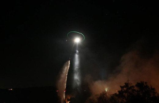 Balıkesir'de orman yangını kısmen kontrol altında alındı