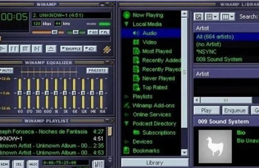 Bir dönemin efsanesi Winamp, yeni tasarımıyla geri döndü