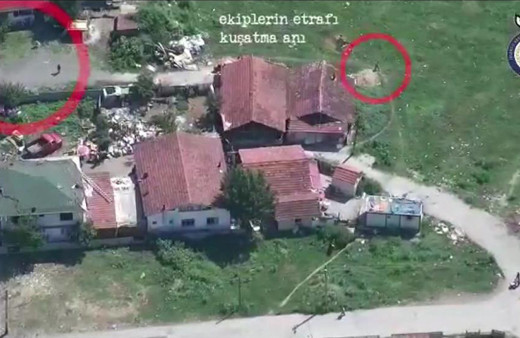 Düzce'de nefes kesen operasyon: Kafasından vurarak kaçtı, dronlu operasyonla yakalandı