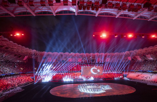 Konya'da muhteşem açılış: 5.İslami Dayanışma Oyunları başladı