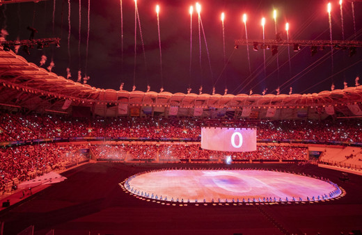 5. İslami Dayanışma Oyunları başladı! Açılış törenine damga vuran görüntüler