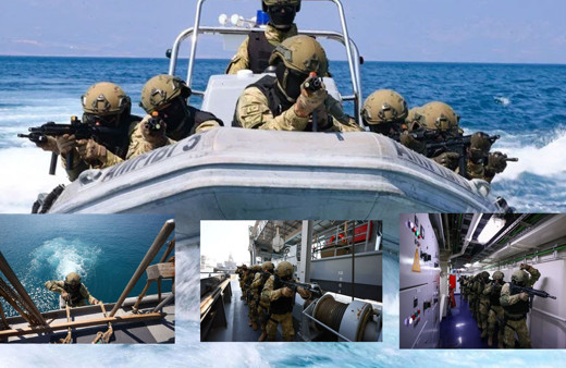 Yunanın korkulu rüyası amfibi timi nefes kesti! Göğüsleri kabartan görüntüler