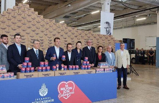 İBB Başkanı Ekrem İmamoğlu: Evine et girmeyen 100 binlerce ailemiz var