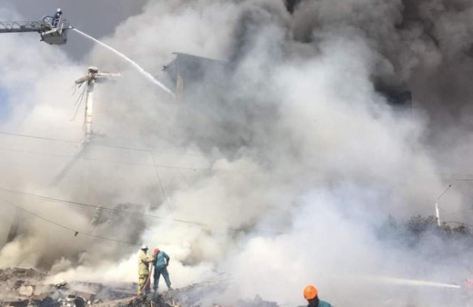 Ermenistan'da AVM'de havai fişek deposunda patlama! Ölüler ve çok sayıda yaralılar var