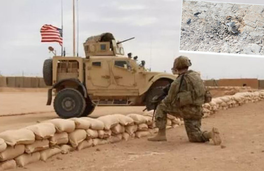 ABD'nin Suriye'deki üssünün yakınlarına İHA saldırısı yapıldı