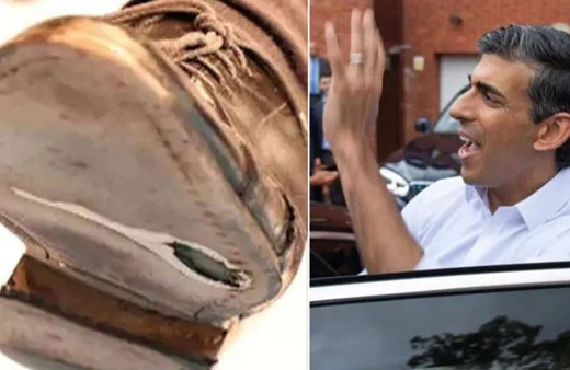 Başbakan adayının delik ayakkabısı olay oldu! Ülkeyi yönetemeyecek kadar zengin deniyordu...