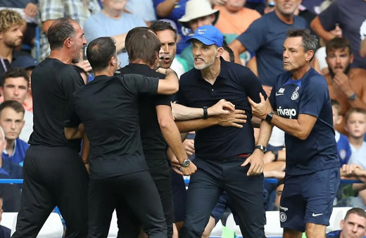 Derbide ortalık fena karıştı! Conte ve Tuchel birbirine girdi