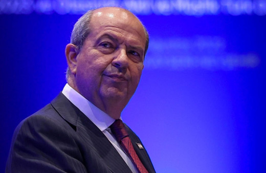 Güney Kıbrıs Rum kesiminde Öcalan resimleri PKK bayrakları açıldı Ersin Tatar'dan tepki