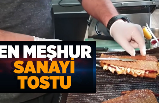 Bu tostu yemeye sanayiye gidiyorlar 40 yıllık ustanın yumurtalı salçalı sucuklu efsane tostu