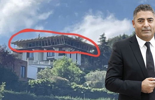 Halk TV'nin patronundan İstanbul Boğazı'na nazır kaçak inşaat! Ekrem İmamoğlu seyrediyor