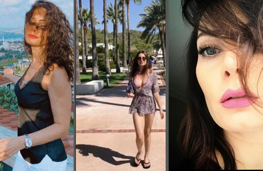 Yaprak Dökümü'nde Tahsin ile  Fikret'in arasını bozan Sacide'ye şimdi bakın! Mayolu pozlarını gören ne olmuş sana dedi