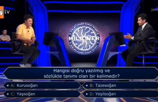 Kim Milyoner Olmak İster'de tıp öğrencisi 200 bin TL'lik soğan sorusunu görünce çekildi