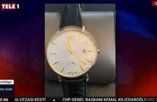Erdoğan imzalı İsviçre saatleri TELE 1’de dağıtılmış