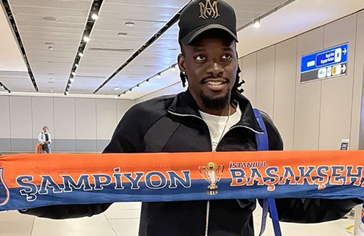 Başakşehir'in yeni transferi Bertrand Traore İstanbul'da