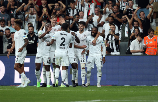 Beşiktaş Fatih Karagümrük engeleni rahat geçti, farklı kazandı!