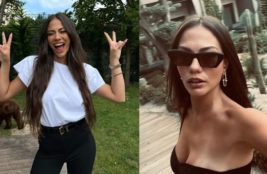 Demet Özdemir'den bakanı çıra gibi yakacak pozlar! Evliliik arifesindeyim demedi bakın ne yaptı