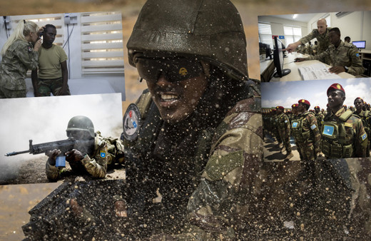 Türk askeri 'Somali Kartalları' yetiştiriyor Mogadişu'daki Anadolu Kışlası görüntülendi