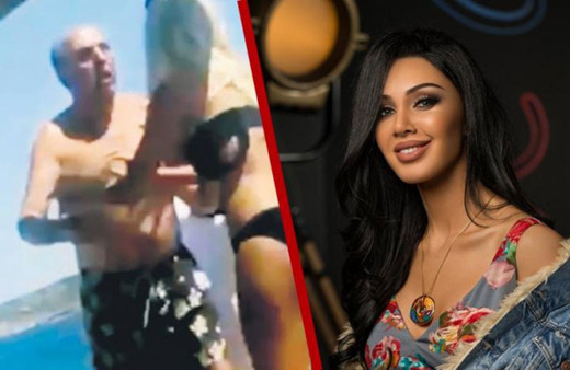 CHP'li vekilden ırkçı saldırı! Sahilde ünlü top model ve çocuğuna saldırdı: Defolun gidin kendi ülkenize