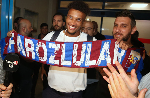 Trabzonspor'un yeni transferi Gbamin, Trabzon'a geldi! İşte ilk sözleri...