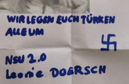 Almanya'da camiye ırkçı saldırı! Türklere yönelik tehdit mektubu bırakıldı