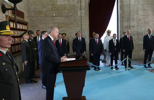 30 Ağustos Zafer Bayramı kutlanıyor! Cumhurbaşkanı Erdoğan Anıtkabir'de! Engelleyemeyecekler