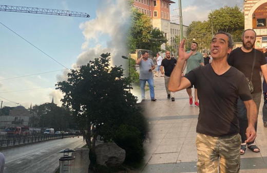 Vincin üzerinde intihara kalkıştı! Tramvay seferleri durdu vatandaşlar 'atla atla' diye bağırdı