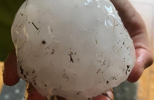 1 bebek öldü! Tenis topu büyüklüğünde dolu yağdı! 29 kişi yaralandı