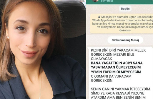 Eski sevgiliden Melek Bezaroğlu'na kan donduran tehdit! 'Kızını diri diri yakacam Melek, mezarı bile olmayacak'