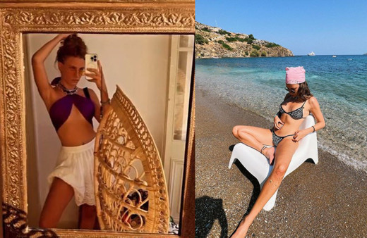 Serenay Sarıkaya yılan dansı yaptı, sosyal medya yıkıldı