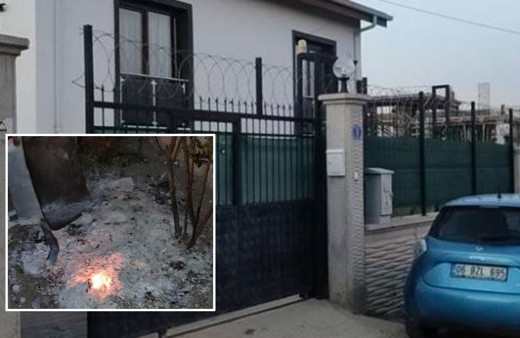 Ünsal Ban'ın şoförü Ahmet K'nin eşi ve baldızı evrakları yakarken yakalandı