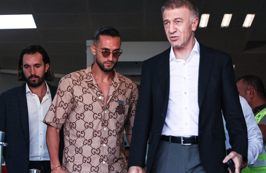 Yusuf Yazıcı, Trabzonspor için İstanbul'a geldi