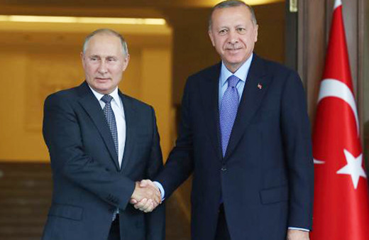 Kremlin'den açıklama! Cumhurbaşkanı Erdoğan, Putin ile görüştü