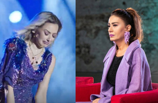 Sahnede ağlayan Hadise'ye bir destek de Yıldız Tilbe'den geldi