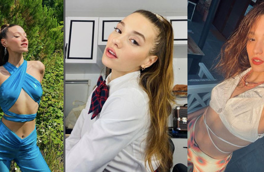 Duy Beni'nin sinsi Melisa'sı bornozuyla keyf yaptı Sümeyye Aydoğan'ın set arası pozu yıkt geçti