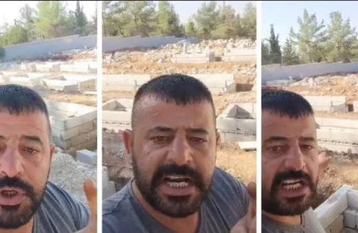 'Toplu mezar kazılıyor' iddiasında bulunup halkı galeyana getiren provokatör yakalandı!