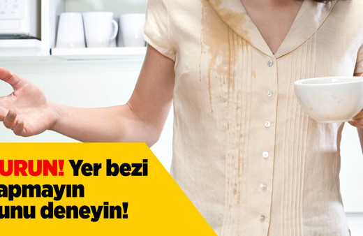 Yağ dökülen kıyafetlerinizi yer bezi yapmayın! Bunu uygulayın yeni gibi yeniden giyin