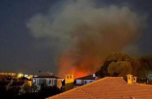 Muğla'da orman yangını çıktı! Yangın evleri tehdit etti uçaklar devreye girince...