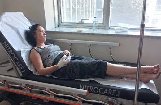 Koca dehşeti! Öyle şeyler yaptı ki parmağım kopuk, burnum ve dişim kırık!