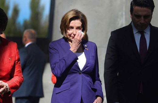 Pelosi'den skandal çıkış! Ermenistan'da ağlayıp "Sorumlusu Azerbaycan ve Türkiye" dedi