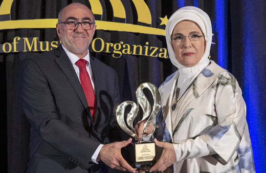 Emine Erdoğan, ABD'deki törende ödüle layık görüldü
