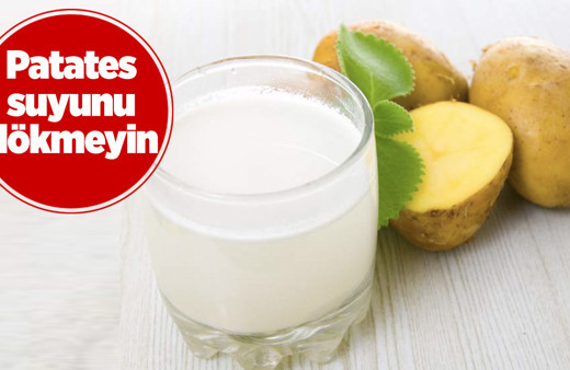 Patatesin suyunu dökmeyin cildiniz için öyle bir mucizesi var ki mutlaka deneyin