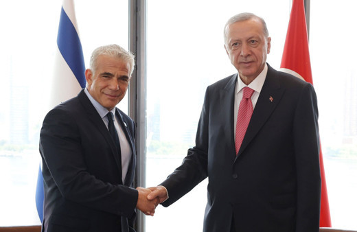 Cumhurbaşkanı Erdoğan İsrail Başbakanı Lapid'i kabul etti! Japonya Başbakanı ile görüştü