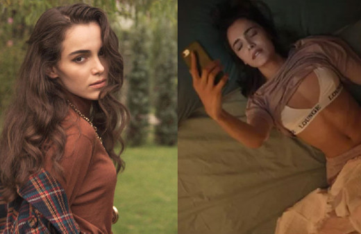 Görenler gözlerine inanamadı! Hafsanur Sancaktutan'ın mastürbasyon sahnesi sosyal medyaya damga vurdu!