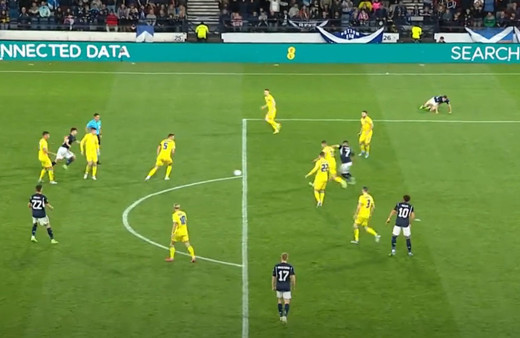 UEFA Uluslar Ligi'nde İskoçya Ukrayna'yı rahat geçti