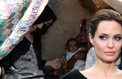 Angelina Jolie'den dikkat çeken ziyaret! Ülkelere 'daha fazla yardım' çağrısı yaptı